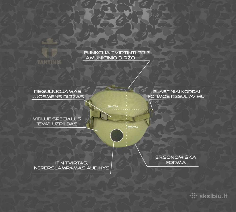 Taktiniai Sėdėjimo kilimėliai ( Pašikniukai ) - nuotraukos Nr. 12