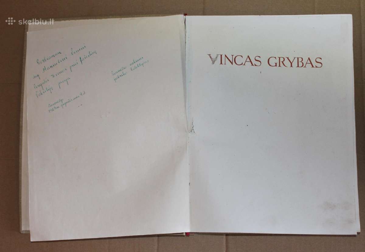 T. Adomonis Vincas Grybas monografija 1959 m. - nuotraukos Nr. 2