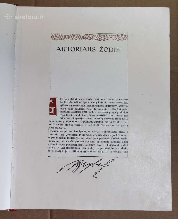 T. Adomonis Vincas Grybas monografija 1959 m. - nuotraukos Nr. 5