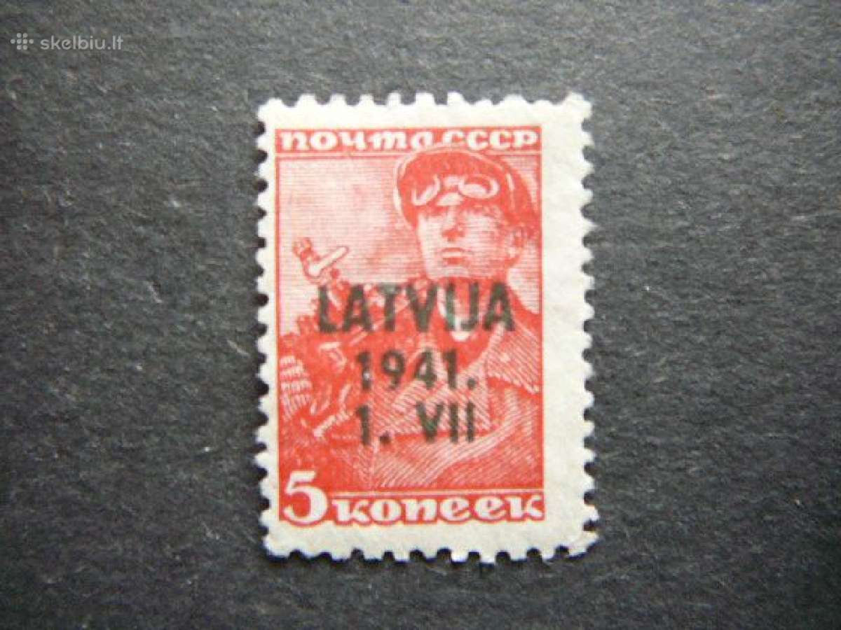 Latvija 1941 Vokietija 5kap. Mlh llt1sb