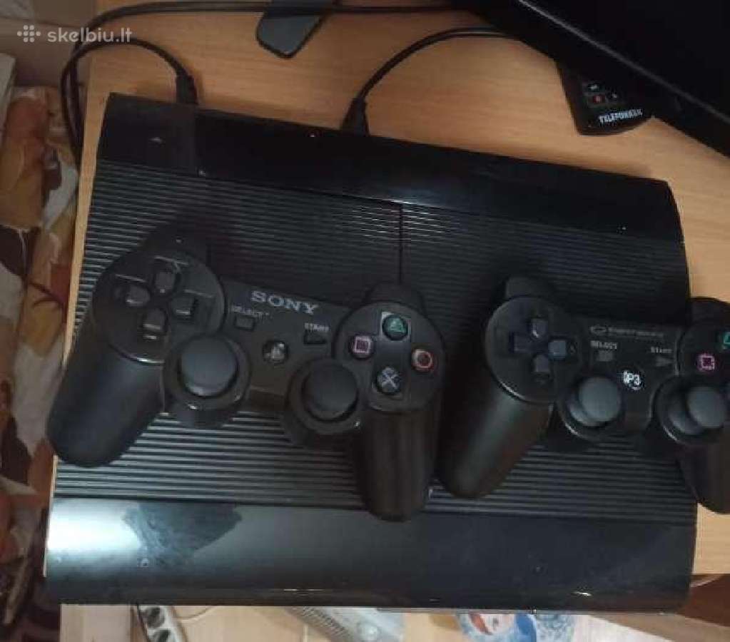 PS3 super slim atristas 500gb - nuotraukos Nr. 2