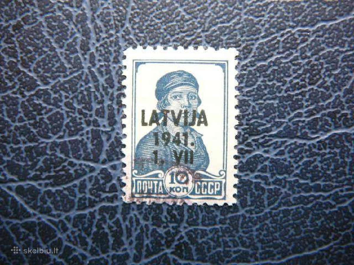 Latvija 1941 Vokietija 10kap. llt2a