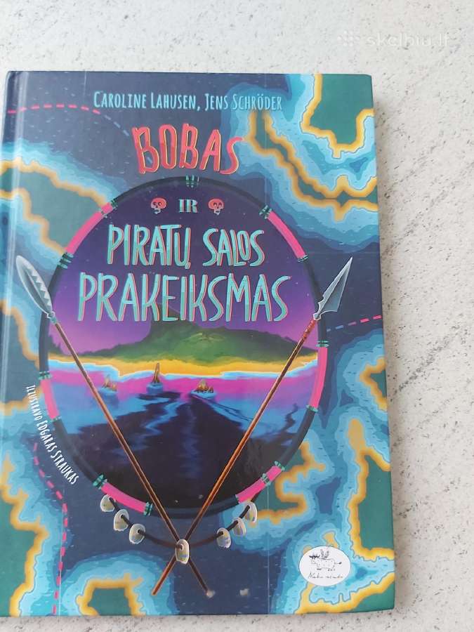 Knyga Bobas Ir Piratų Salos Prakeiksmas