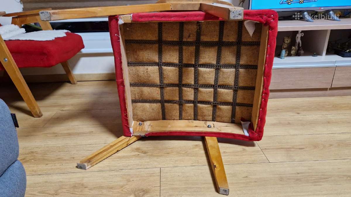 Foteliukas. Gamintas Liepojos baldų fabrike. - nuotraukos Nr. 2