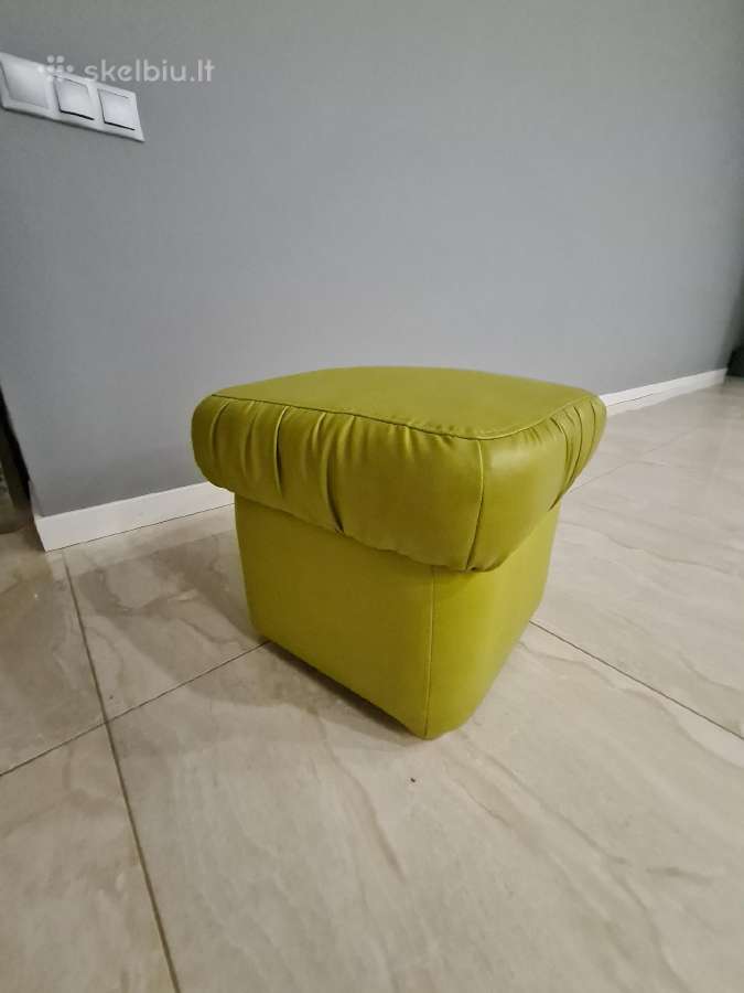 Pufas žalias atidaromas