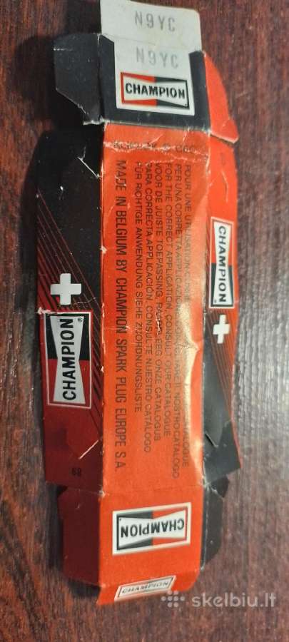 Champion Antikvarinės Automobilio Žvakės. - nuotraukos Nr. 5