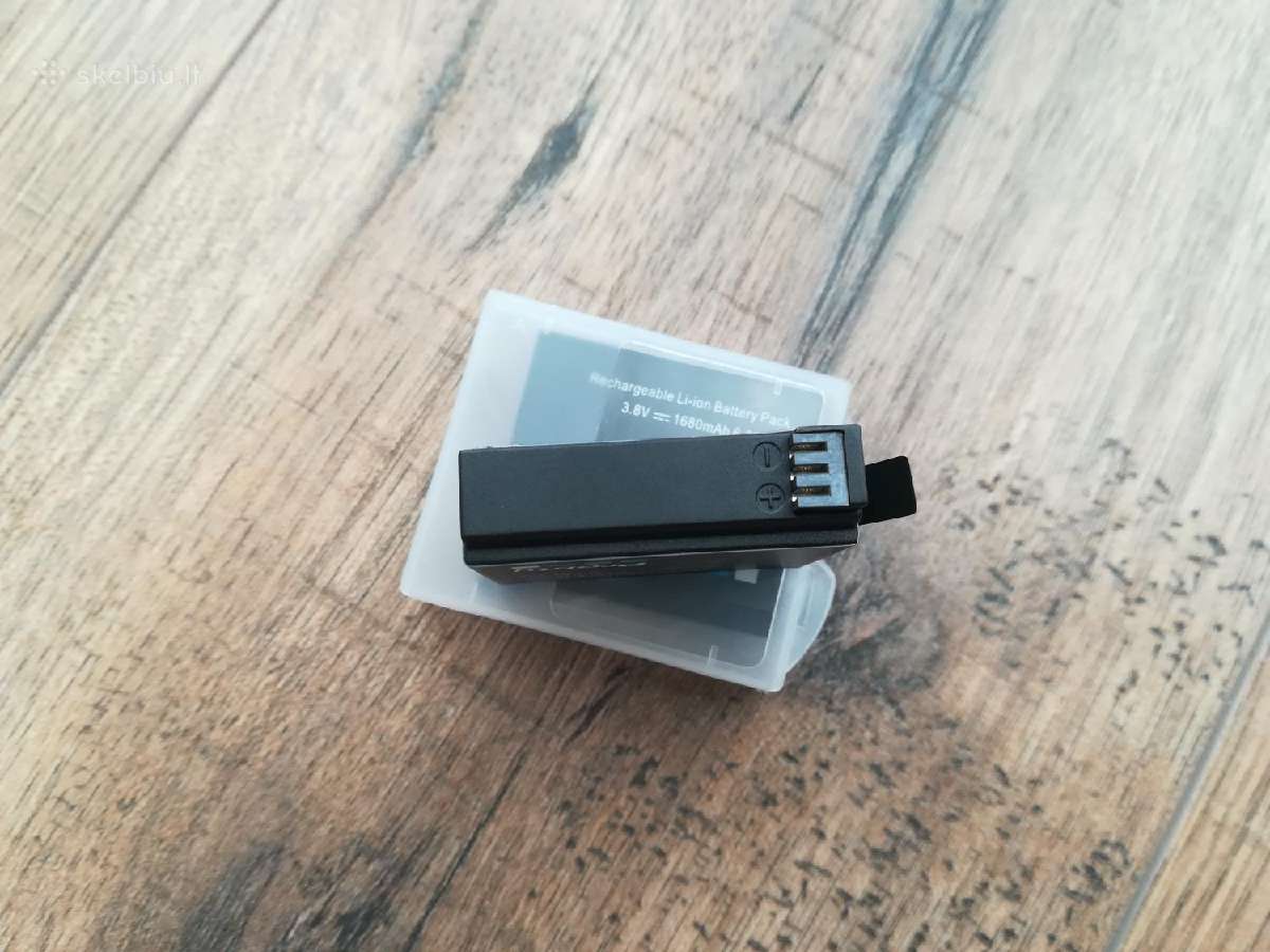 Gopro 5, 6, 7 baterija Ahdbt-501 - nuotraukos Nr. 6