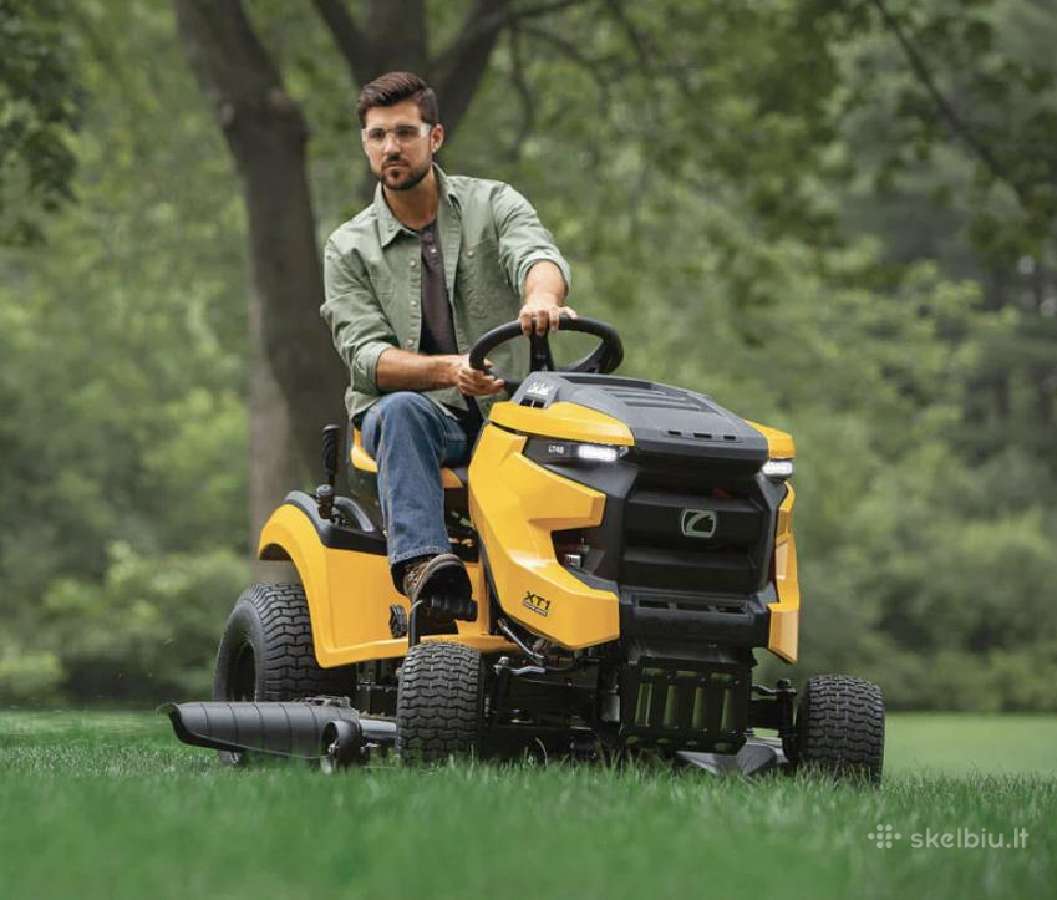 Vejos traktoriukas, žoliapjovė Cub Cadet Xt1 Os107 - nuotraukos Nr. 9