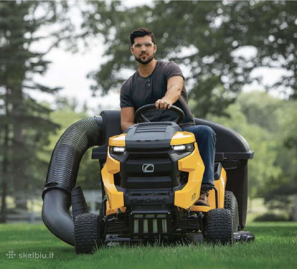 Vejos traktoriukas, žoliapjovė Cub Cadet Xt1 Os107 - nuotraukos Nr. 10
