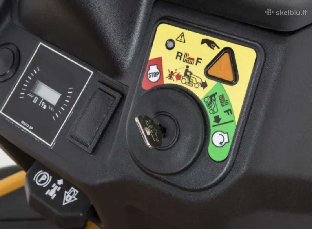 Vejos traktoriukas, žoliapjovė Cub Cadet Xt1 Os107 - nuotraukos Nr. 12