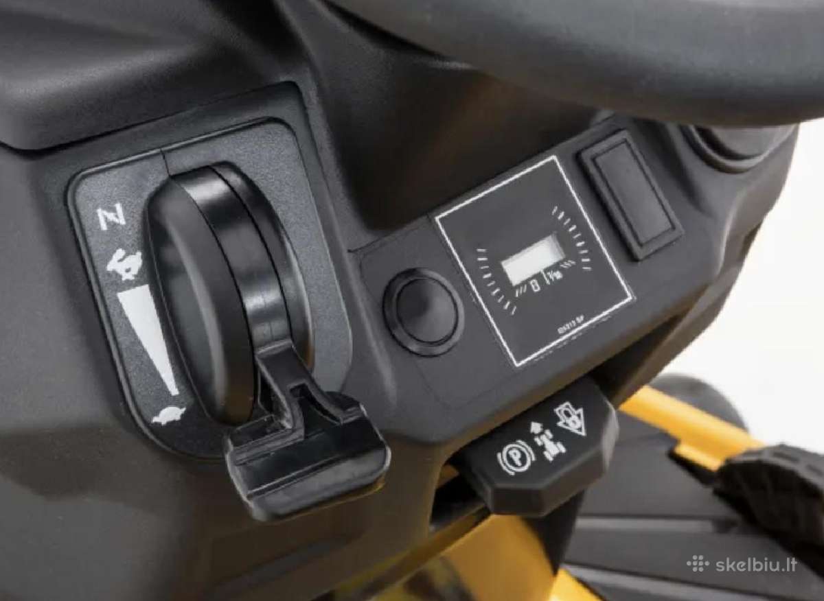 Vejos traktoriukas, žoliapjovė Cub Cadet Xt1 Os107 - nuotraukos Nr. 11
