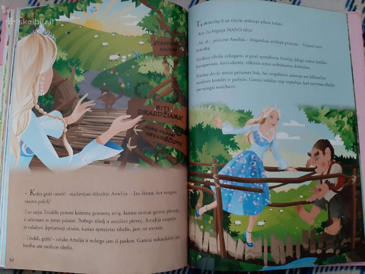 Knyga "Barbie. Rožinė pasakų knyga" - nuotraukos Nr. 4