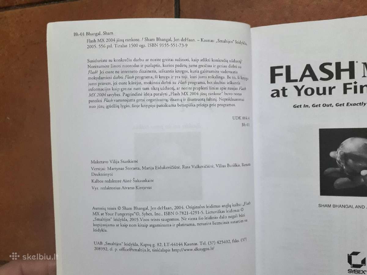 S. Bhangal J. de Haan "Flash M X jūsų rankose" - nuotraukos Nr. 4