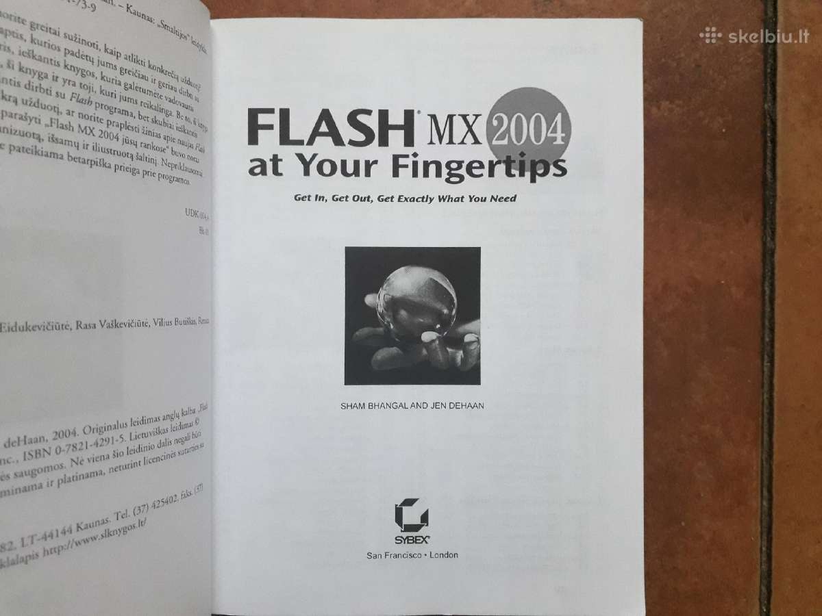 S. Bhangal J. de Haan "Flash M X jūsų rankose" - nuotraukos Nr. 5