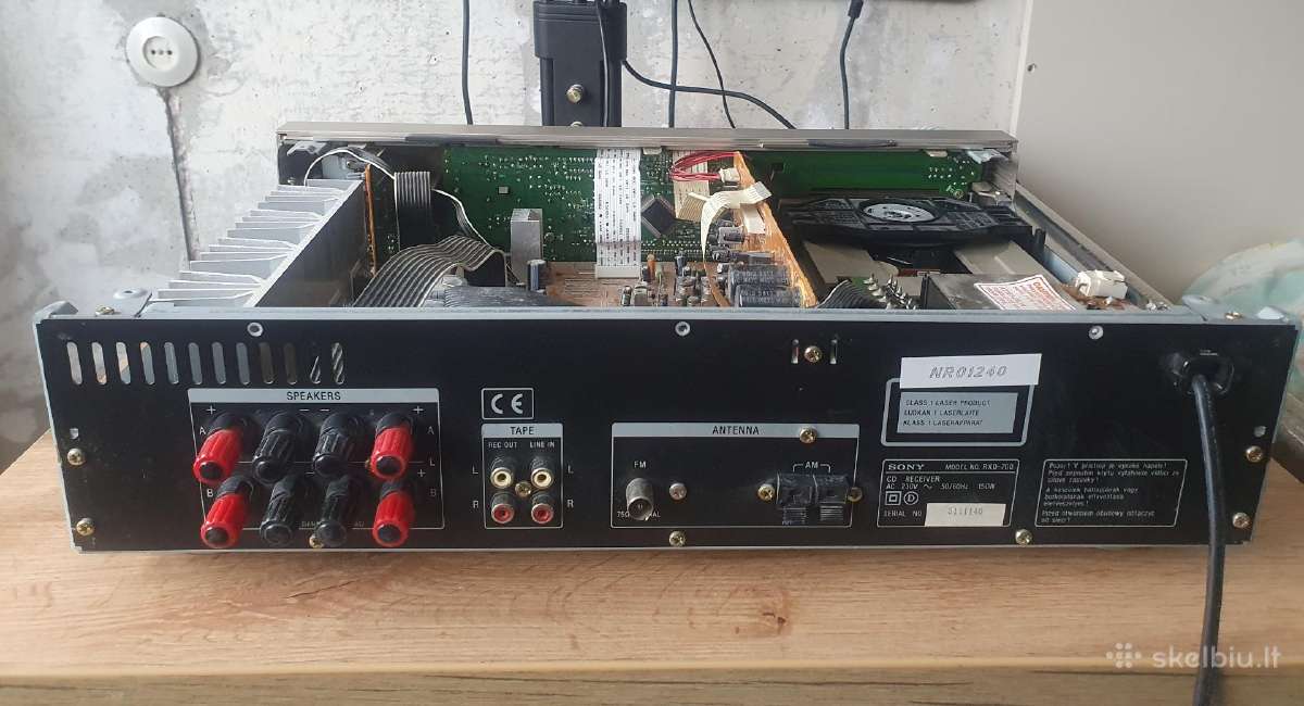 Sony rxd 700 CD resiveris. - nuotraukos Nr. 3