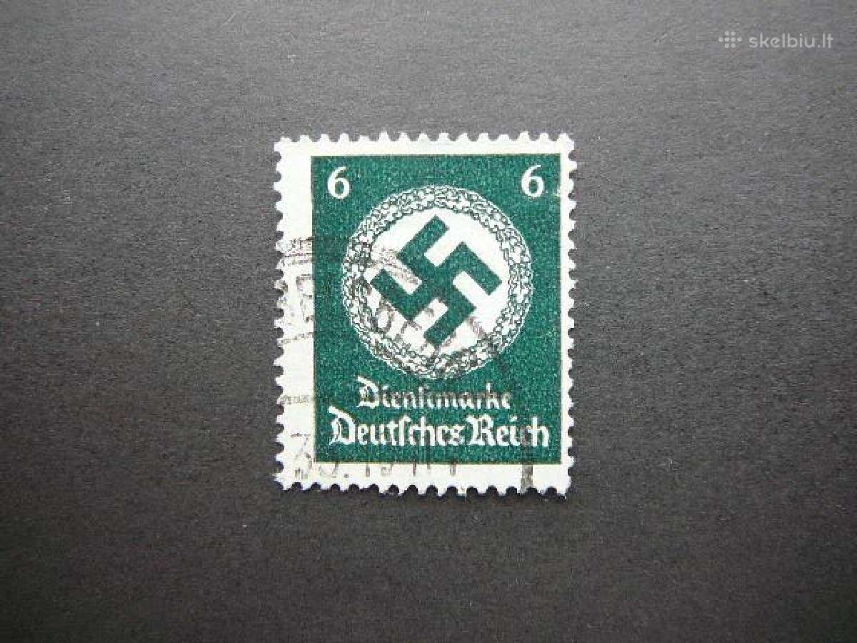 Dienstmarken Vokietija 1934 (6pf) vdm135a