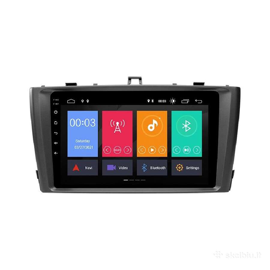 Toyota Avensis 2008-2015 android multimedija - nuotraukos Nr. 3