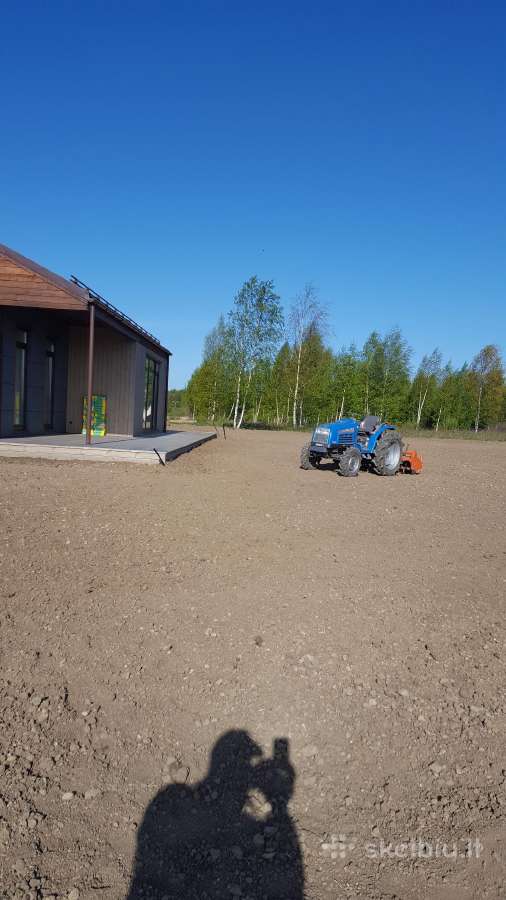 Kelmų krūmų rovimas. Žemės Frezavimas Klaipedos.r - nuotraukos Nr. 5