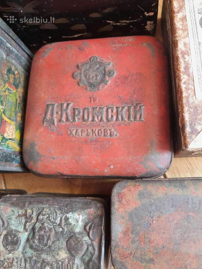 Carinės dezutes ir tarybinės dėžutės