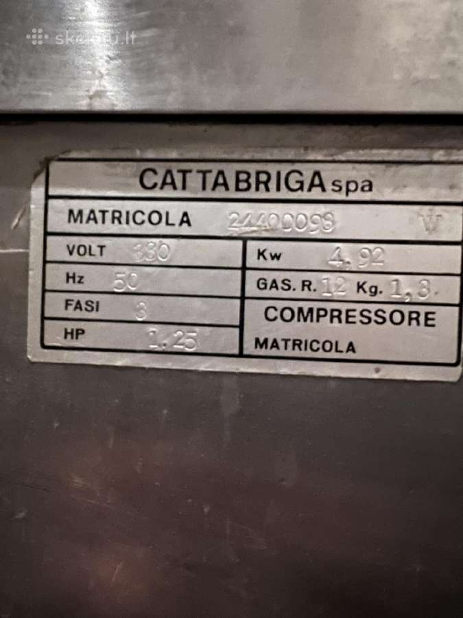 Pasterizavimo pieno apparatas cattabriga ps 45 - nuotraukos Nr. 4
