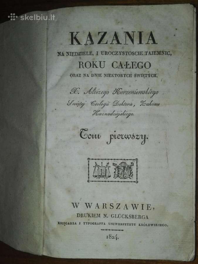 218. Kazania Naniedziele,i Uroczystoscie Tajemnic,