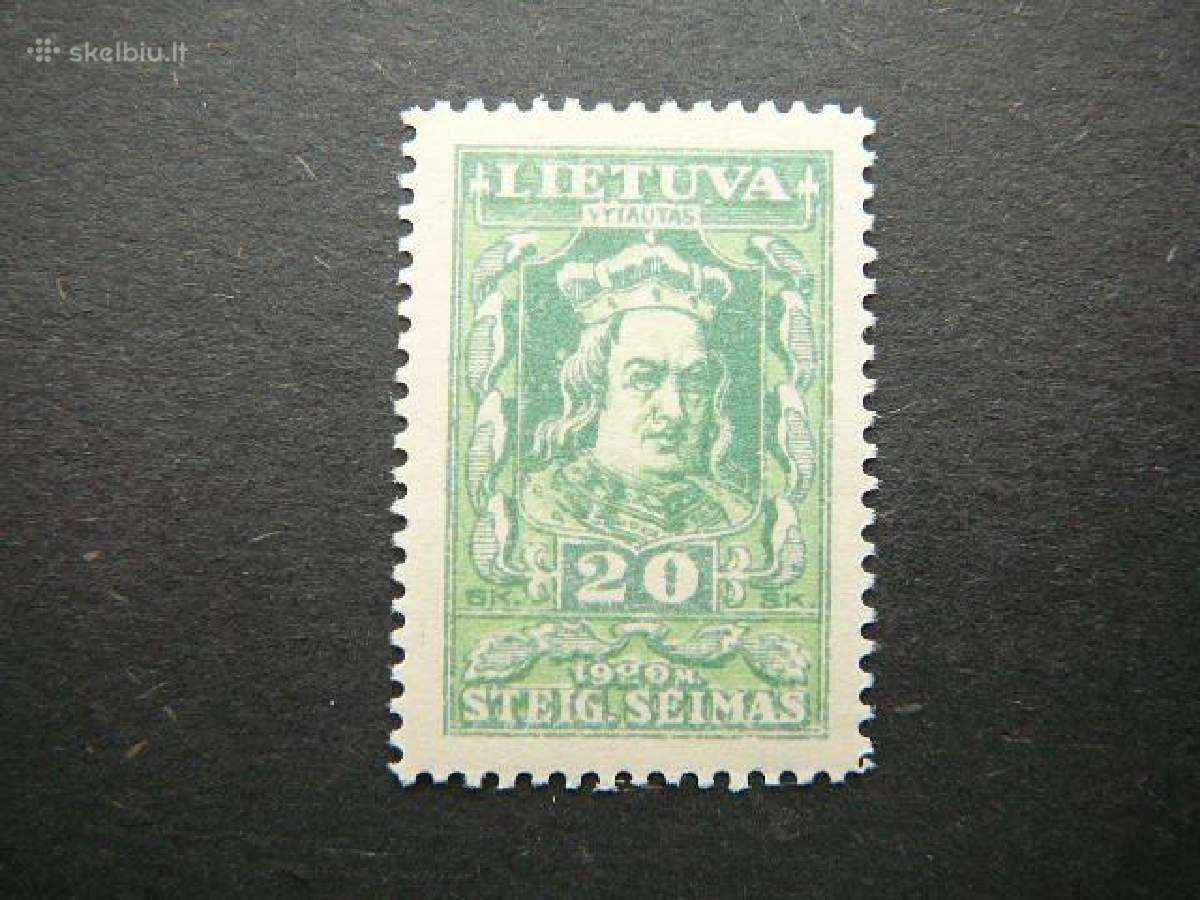 Lietuva 1920 Vytautas Mlh lit78s