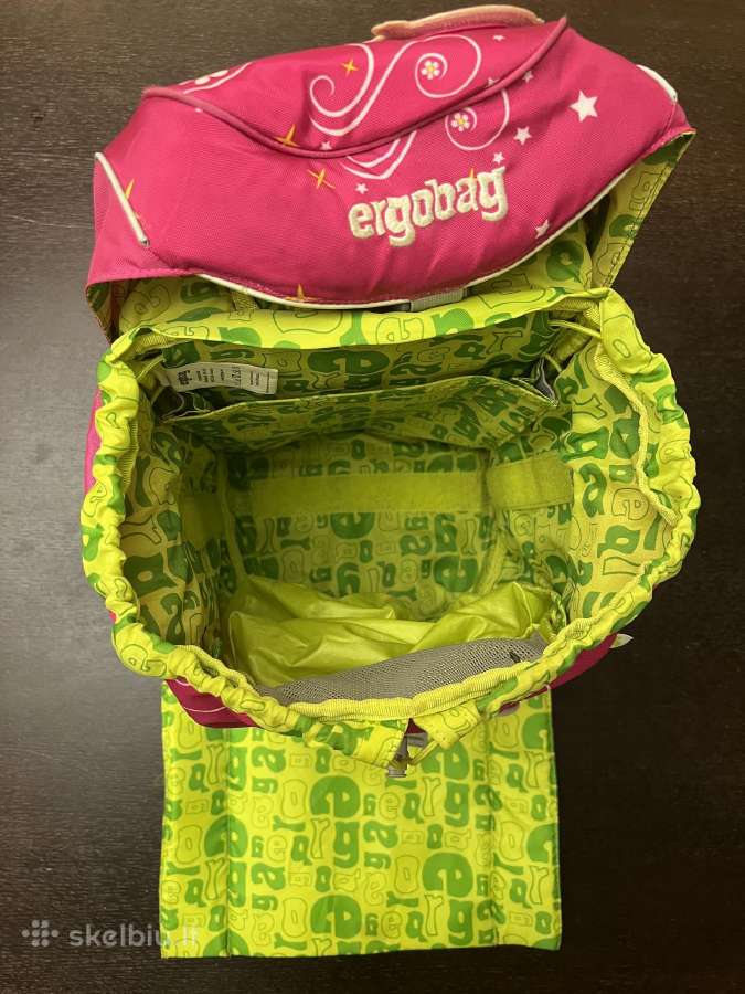 Mokyklinė Ergo Bag kuprinė mergaitei - nuotraukos Nr. 6