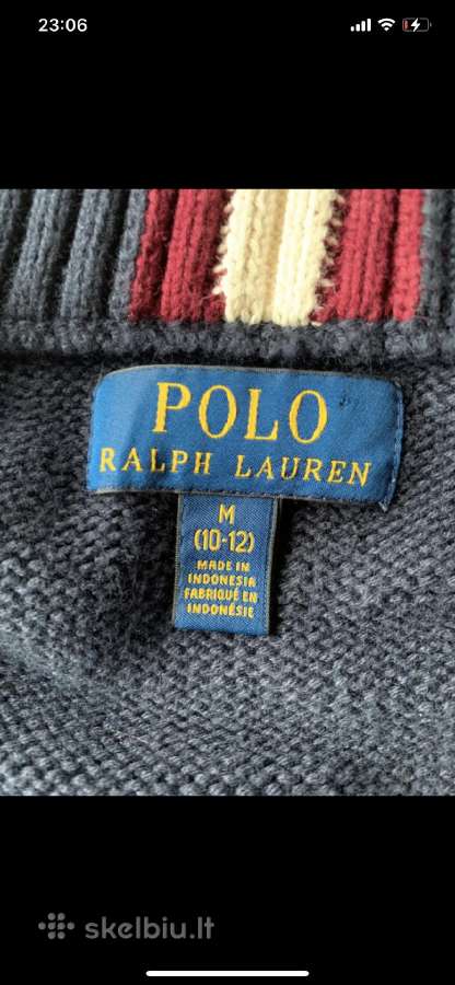 Tamsiai mėlynas Ralph Lauren megztukas - nuotraukos Nr. 2