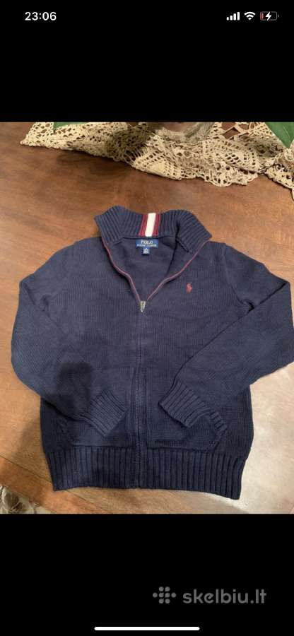 Tamsiai mėlynas Ralph Lauren megztukas
