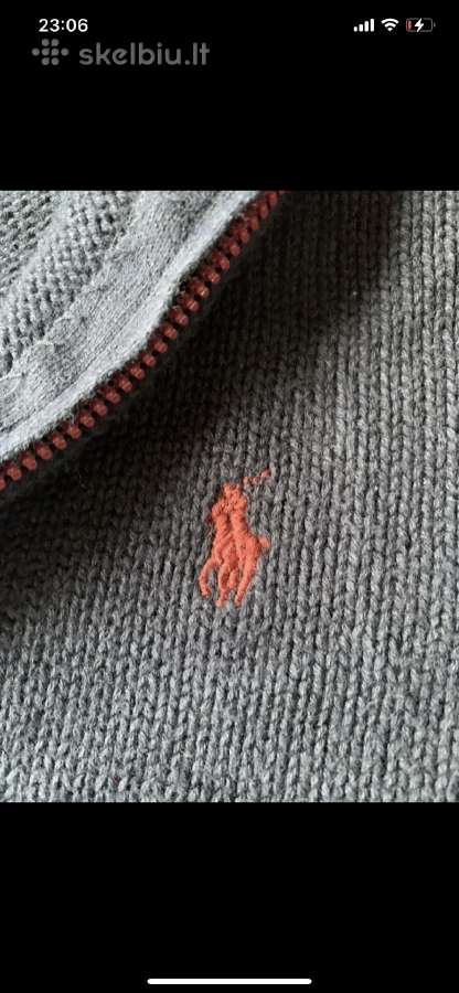 Tamsiai mėlynas Ralph Lauren megztukas - nuotraukos Nr. 3