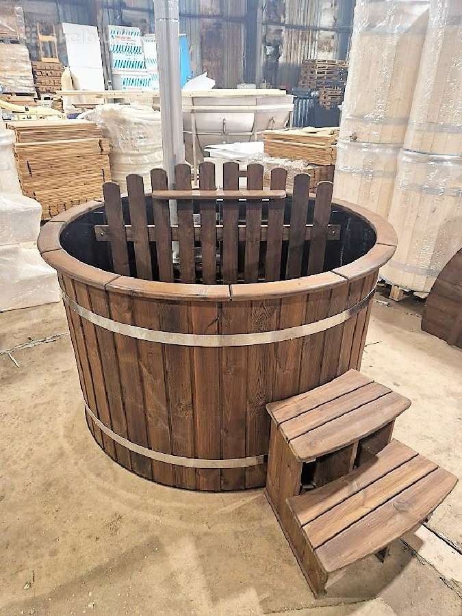 Lauko kubilas 160cm su termomediena - nuotraukos Nr. 2