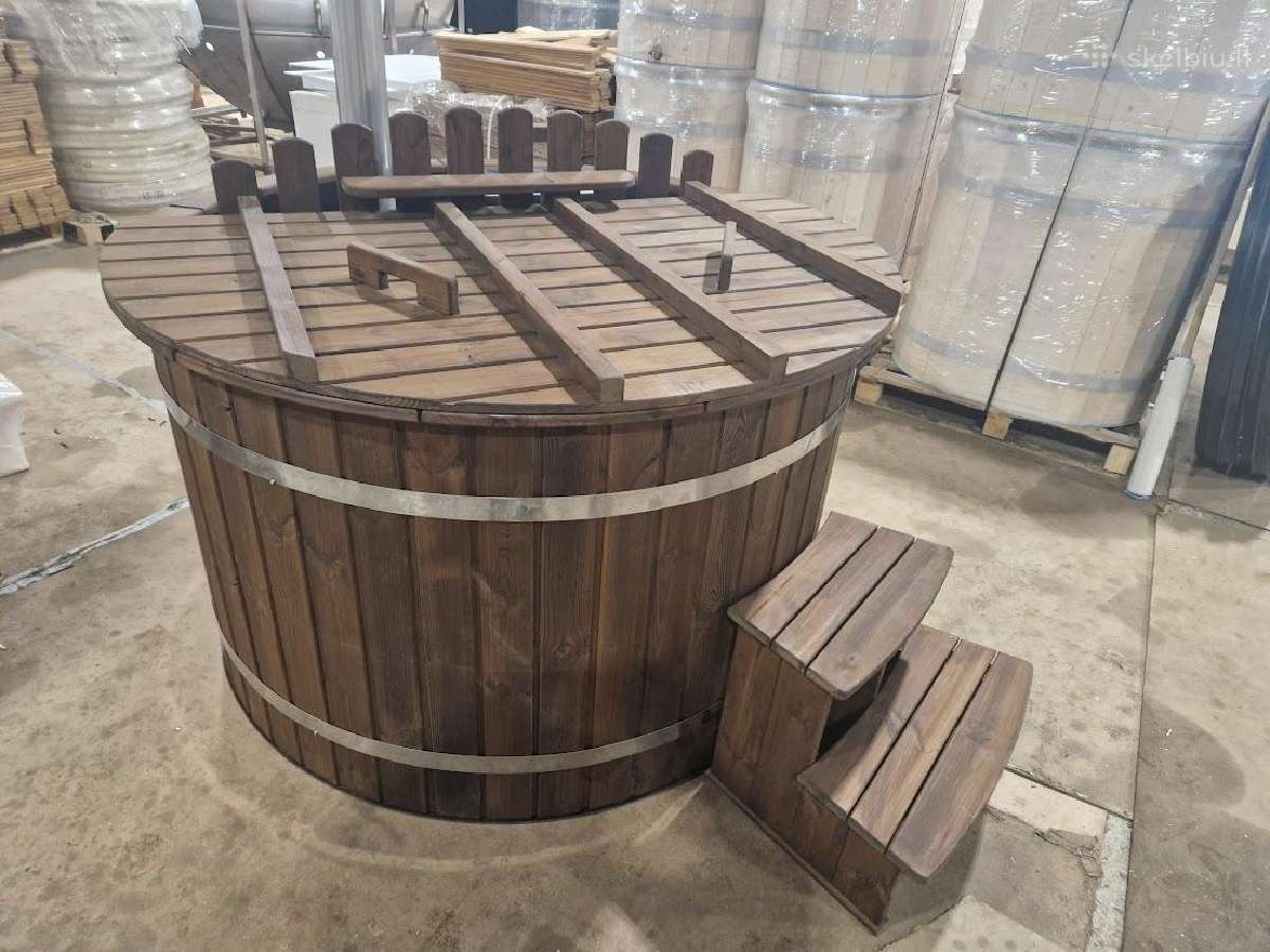 Lauko kubilas 160cm su termomediena - nuotraukos Nr. 6
