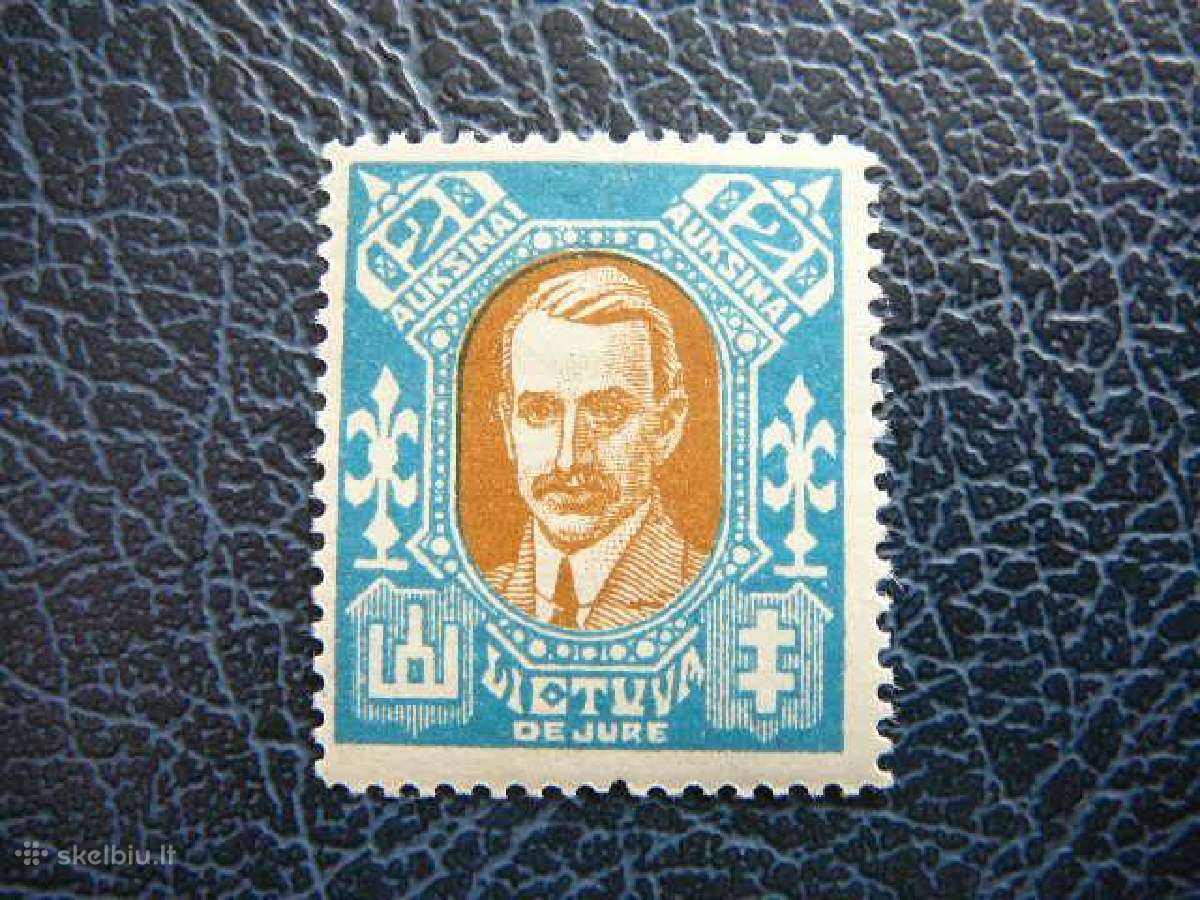 Lietuva 1922 De Jure svarus lit131sp