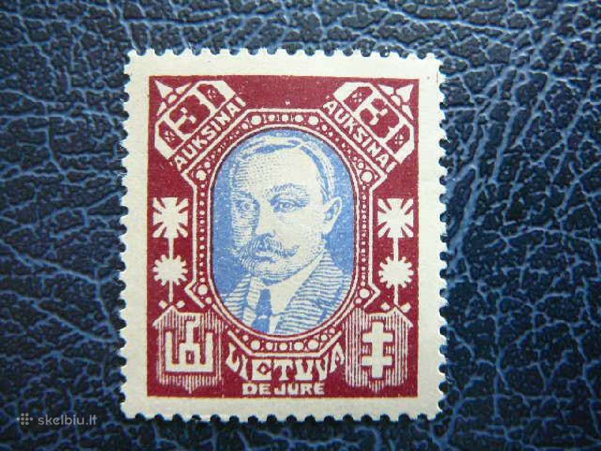 Lietuva 1922 De Jure svarus lit132sp