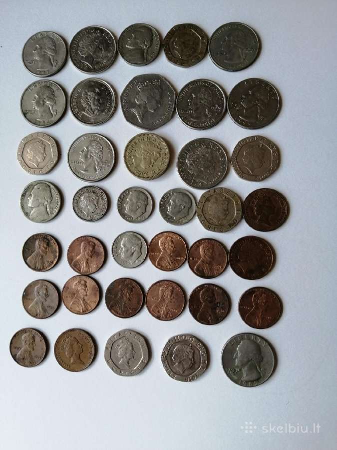 Monetos.banknotai - nuotraukos Nr. 2