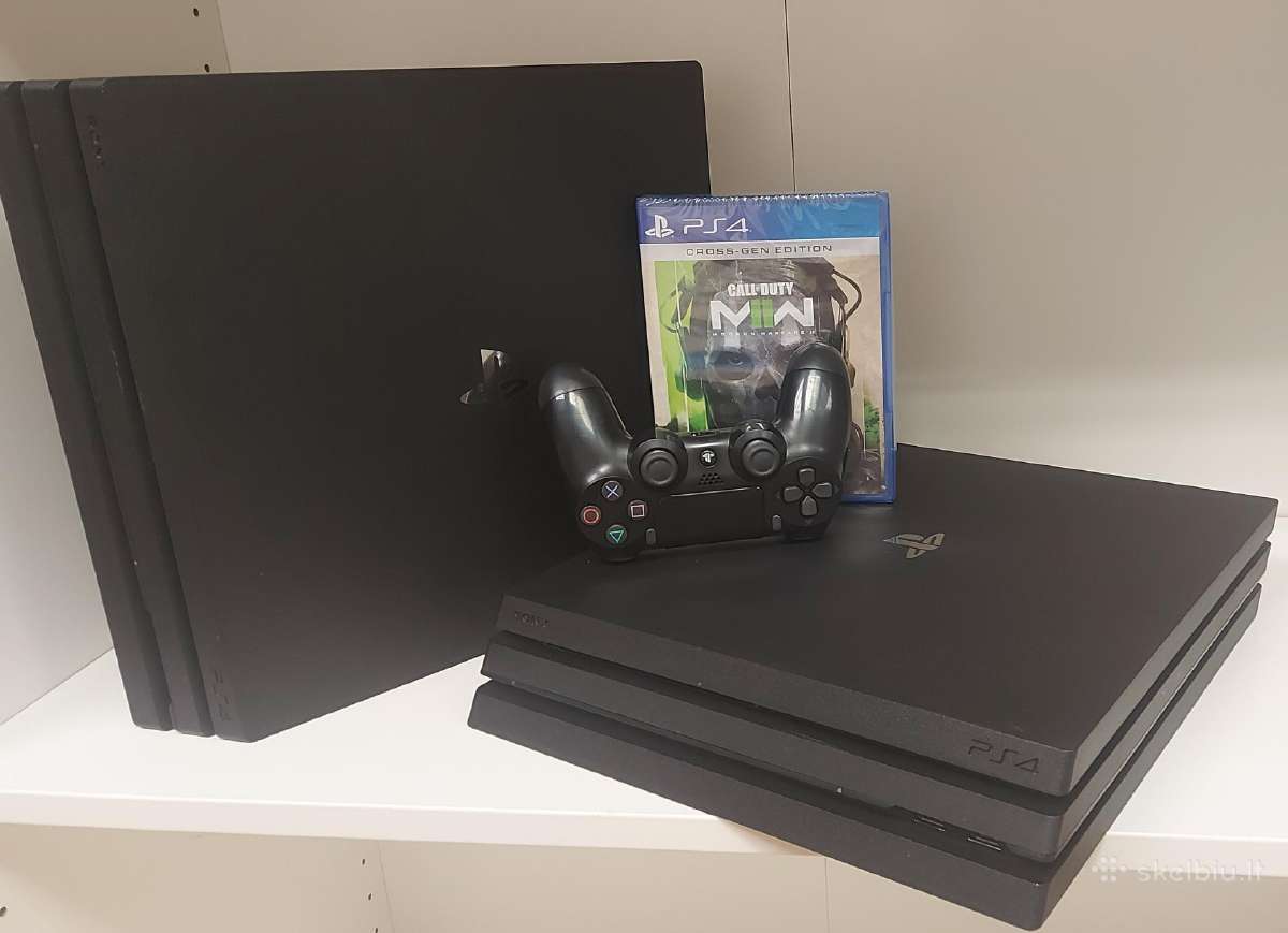 Sony Playstation 4 Pro 1tb su garantija
