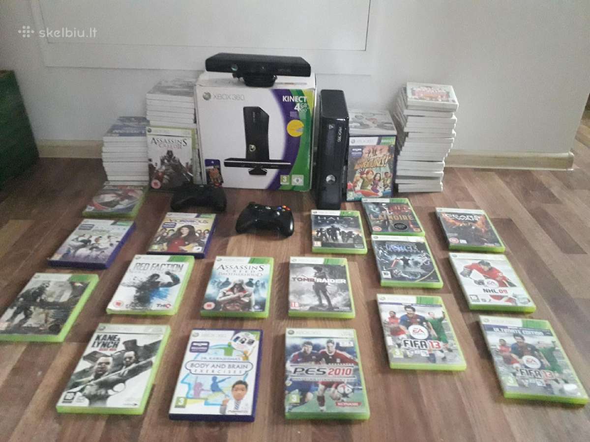 Xbox su kinectu ,atrištas labai daug zaidimu