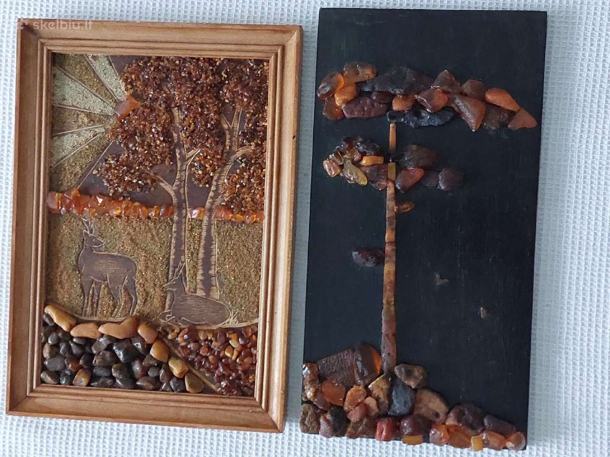 Parduodu gintarinius paveikslus / Amber art - nuotraukos Nr. 5