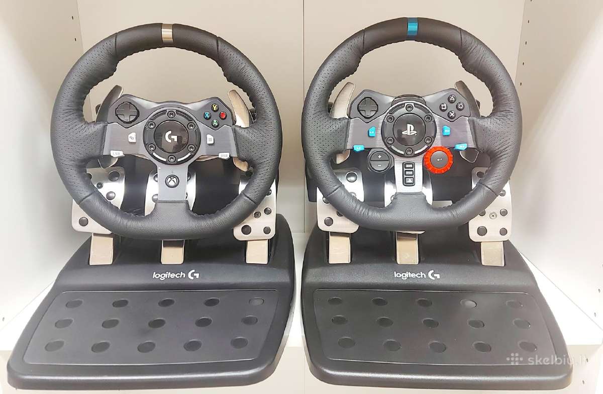 Logitech G29/ G920/ G923 žaidimų vairai