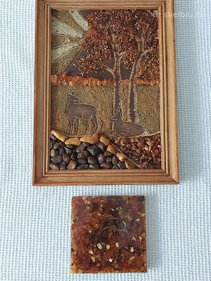 Parduodu gintarinius paveikslus / Amber art - nuotraukos Nr. 10