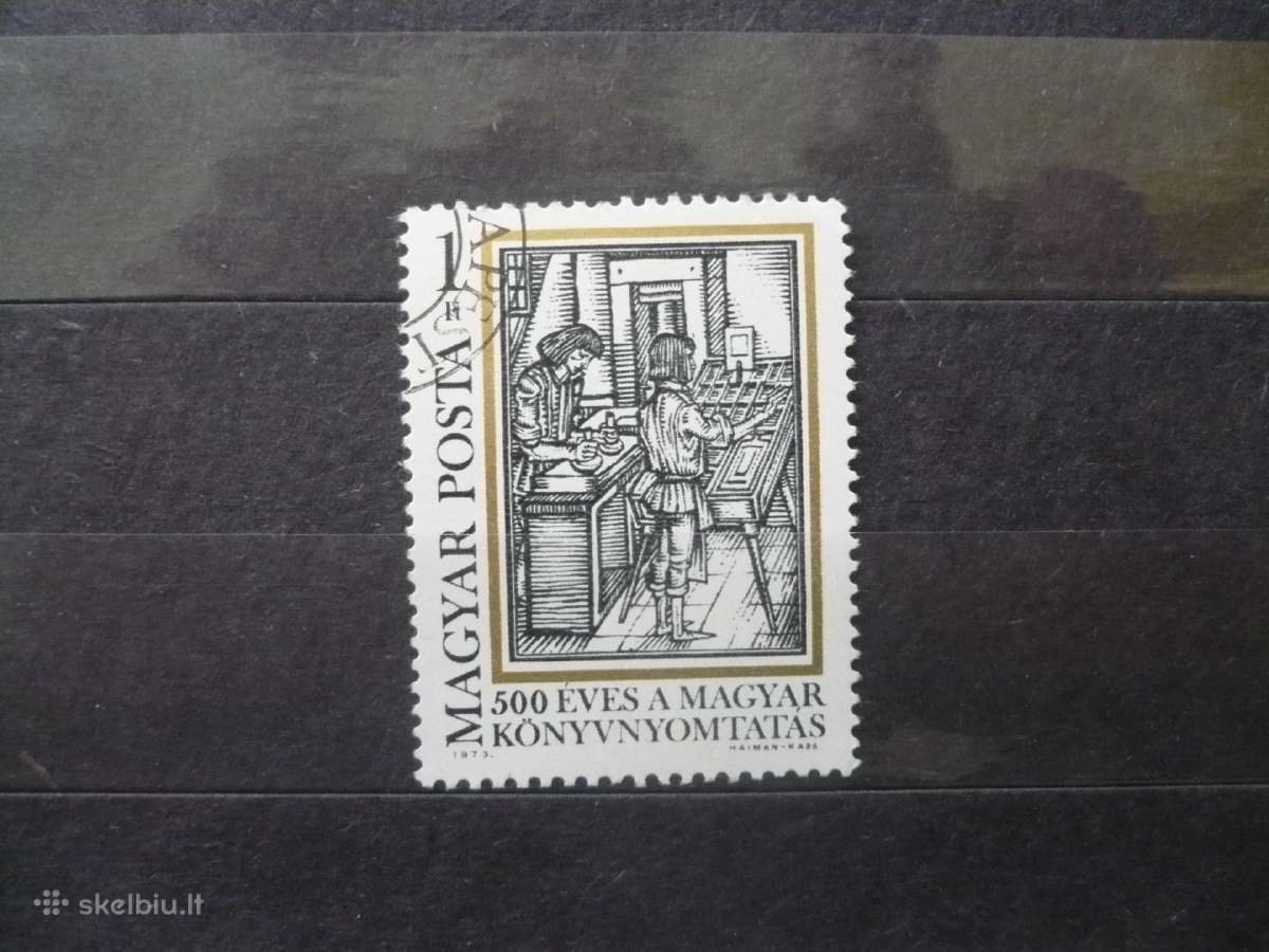 1973 m. 500-osios knygų spausdinimo Vengrijoje