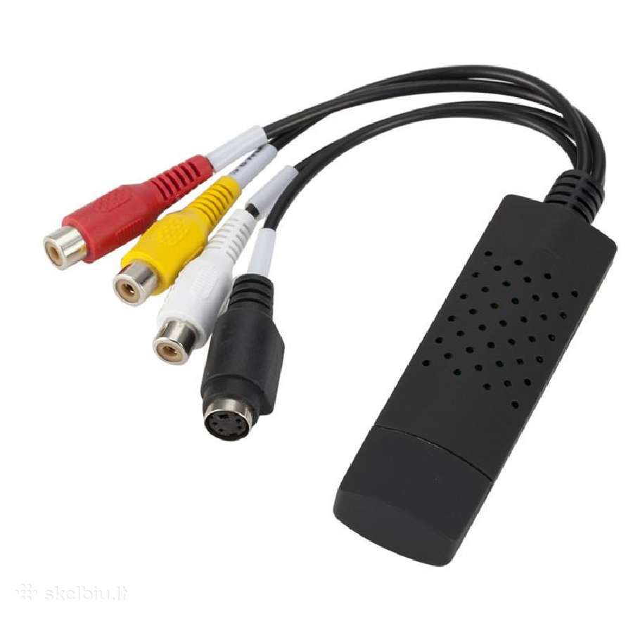 Usb adapteris analoginio vaizdo/garso įrašymui Rca