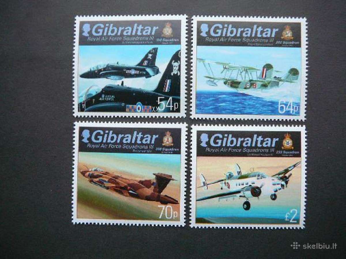 Lektuvai kariniai Gibraltaras 2014 gb1474