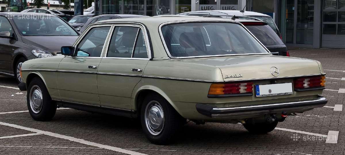 Mersedes Benz 123. 2000cm.dzelis 1983 metu Dalimis - nuotraukos Nr. 6