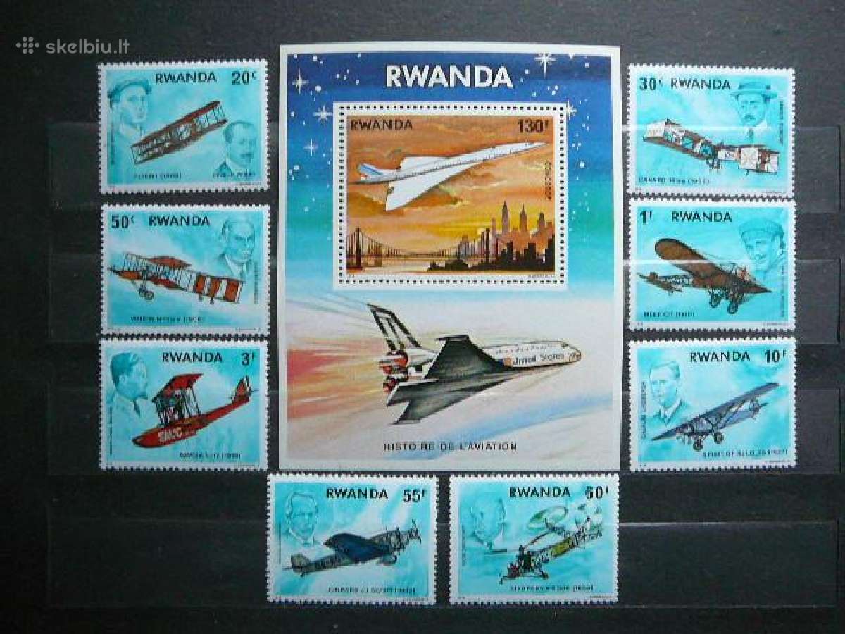 Lektuvai Ruanda 1978 rwd952