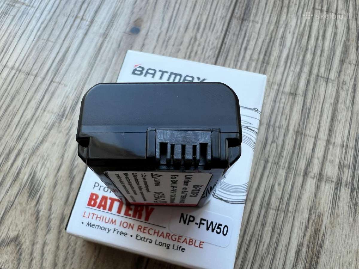 Baterija fw50 nauja - nuotraukos Nr. 2