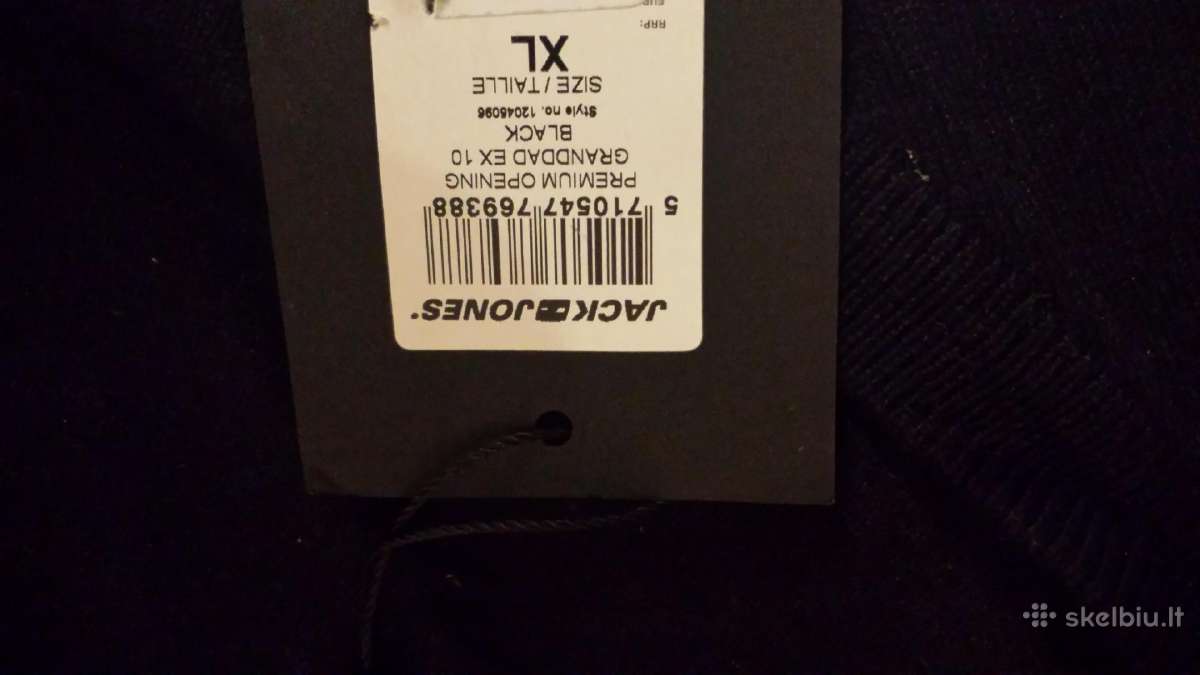 Jack&jones vyriskas susegamas megztinis.juodas - nuotraukos Nr. 5