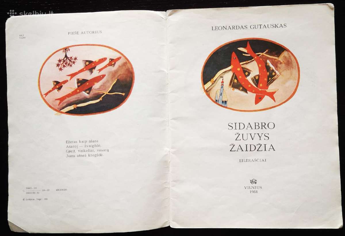 Sidabro žuvys žaidžia (eilėraščiai apie žuvis) - nuotraukos Nr. 2
