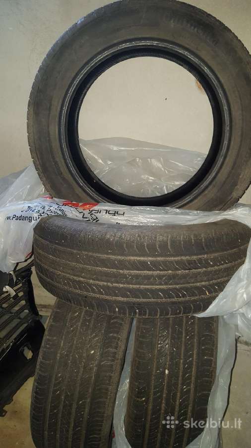 Padangos R17 ir Audi, VW ratlankiai 4 vnt. R16 - nuotraukos Nr. 7