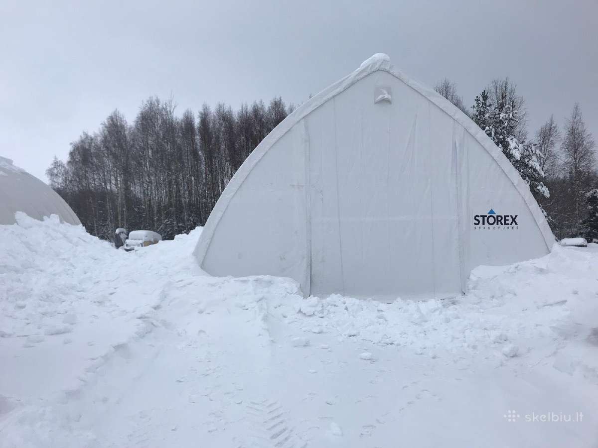 Sandeliavimo paskirties tentinis angaras Alaska110 - nuotraukos Nr. 9